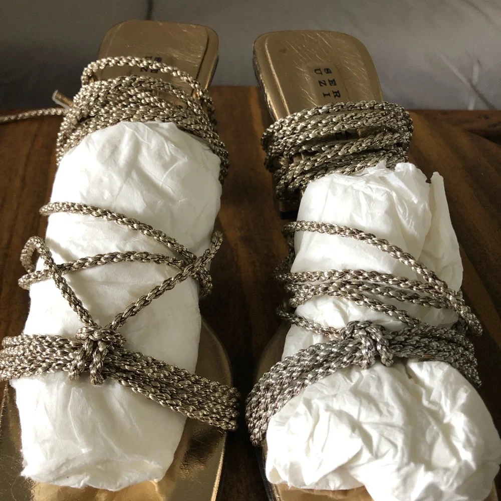 Serena Uziyel Ophilia Lace-Up Sandals